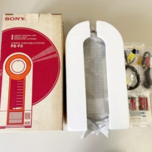 【全新罕见】1983年索尼SONY PS-F5/F9 黑胶唱机 火烈鸟大电锯机