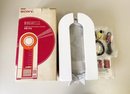 【全新罕见】1983年索尼SONY PS-F5/F9 黑胶唱机 火烈鸟大电锯机