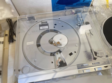 【全新稀少】1981年索尼SONY PS-150 黑胶唱机 直驱内置唱放机型