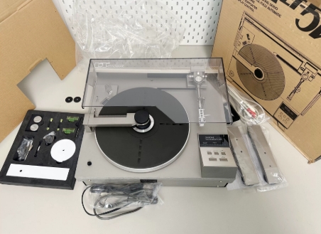 【全新罕见】1979年三菱大通DIATONE LT-5VC黑胶唱机垂直经典机型