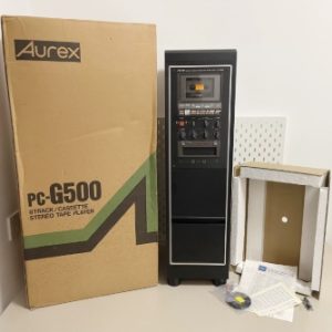 【全新罕见】1975年东芝TOSHIBA PC-G500 家用八轨磁带机立式机型