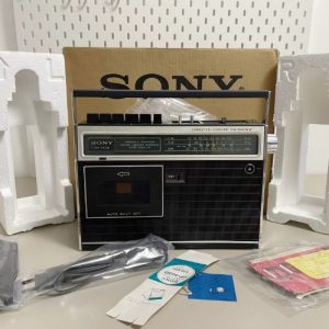【全新稀少】1971年索尼SONY CF-1450 手提磁带机 初代高灵敏机型