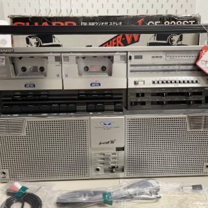 【全新罕见】1979年夏普SHARP GF828ST 手提磁带录音机 北风之神