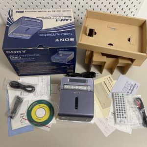 【全新罕见】2001年索尼SONY LAM-1 CD+MD 组合机械魔方 旗舰机型