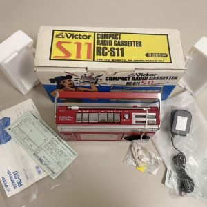 【全新稀少】1975年胜利VICTOR RC-S11 手提磁带录音机 多功能机