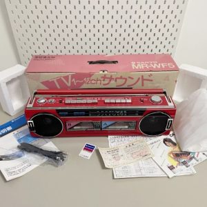 【全新稀少】1978年三洋SANYO MR-WF5 手提录音机双卡 三段播放器