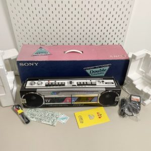 【全新稀少】1984年索尼SONY CFS-W80手提录音机 2倍自动翻转机型
