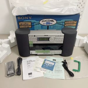 【全系罕见】1997年索尼SONY ZS-D7 多功能CD+磁带+收音+MD组合机
