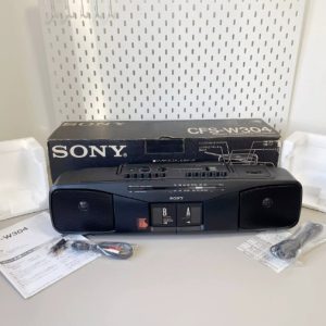 【全新稀少】1991年索尼SONY CFS-W304 手提录音机 磁带+收音机型