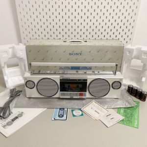 【全新罕见】1982年索尼SONY CFS-F10多功能磁带机全逻辑电控机型
