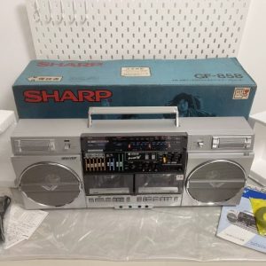 【全新罕见】1982年夏普SHARP GF-858大型多功能磁带机巨无霸机皇