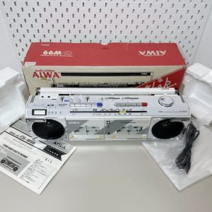【全新罕见】1988年爱华AIWA CS-W99 超级旗舰双卡高音质录音机型