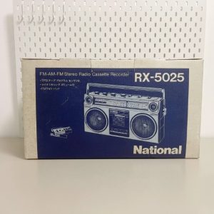 【全新罕见】1981年松下NATIONAL RX-5025 单卡多功能录音机型
