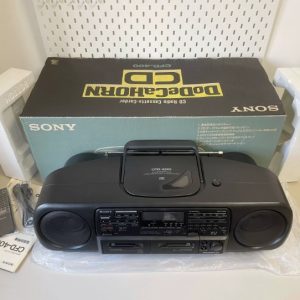 【全新稀少】1990年索尼SONY CFD-400 磁带+CD+收音机 多功能机型