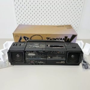 【全新稀少】1992年夏普SHARP QT-10 折叠磁带+CD+收音手提机型