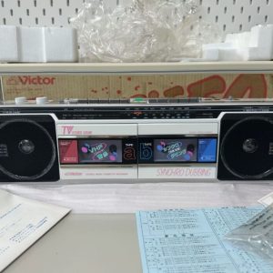 【全新罕见】1985年胜利VICTOR RC-W50 双卡手提磁带 经典录音机