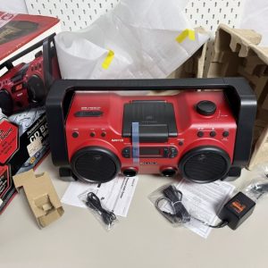 【全新罕见】2004年索尼SONY ZS-H10手提户外CD+收音+AUX外放机型