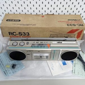 【全新稀少】1984年胜利VICTOR RC-S33 手提磁带录音机 超霸机型