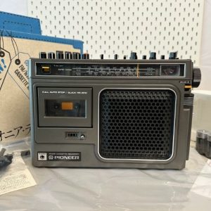 1989年先锋PIONEER PK-777手提磁带录音机 折叠机型