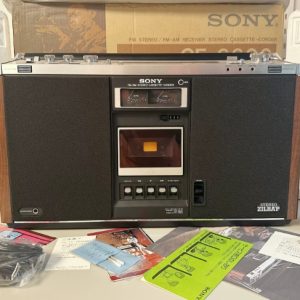 1978年索尼SONY CF-6600 手提磁带录音机 经典神机