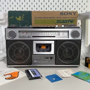 1979年索尼SONY CFS-70II 手提磁带录音经典初代机型