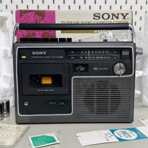 1973年索尼SONY CF-1950手提磁带录音机经典初代机型