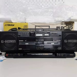 1988年胜利VICTOR RC-X9手提磁带+CD+收音重磅录音机