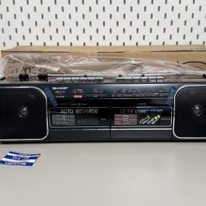 1989年夏普SHARP QT-Y13 双卡磁带手提收录音机