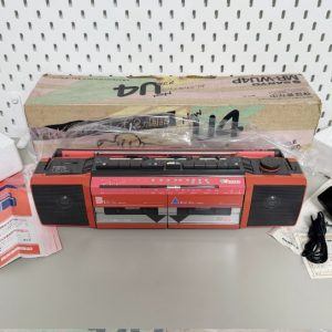 1982年三洋SANYO MR-WU4P多功能手提录音机 多聚机型