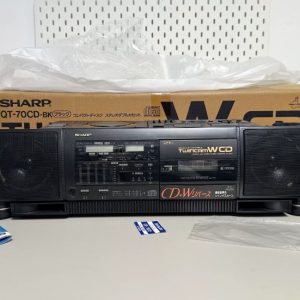 1988年夏普SHARP QT-70单仓双卡+CD超级多单元收录机