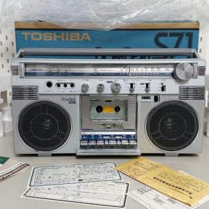 1981年东芝TOSHIBA RT-S71D MK2 手提磁带录外放音机