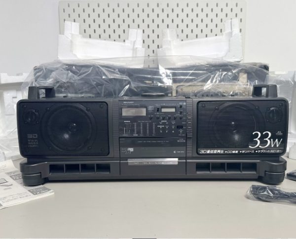 1988年夏普SHARP QT-73CD CD+磁带+收音一体机