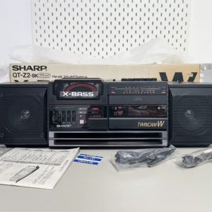 1985年夏普SHARP QT-Z2手提磁带机 超级BASS低音重炮