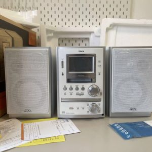 2004年爱华AIWA XR-MJ10 磁带+CD+MD+收音 组合机型