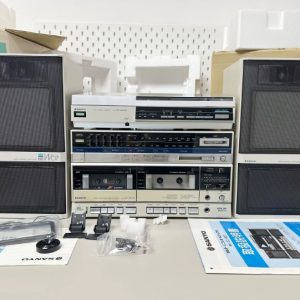 1985年三洋SANYO SPDC-WO7 黑胶+磁带+收音机组合型