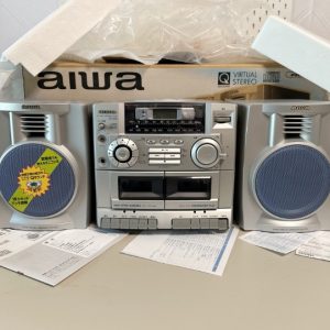 1992年爱华AIWA GX-E16 双仓磁带+CD+收音组合机型