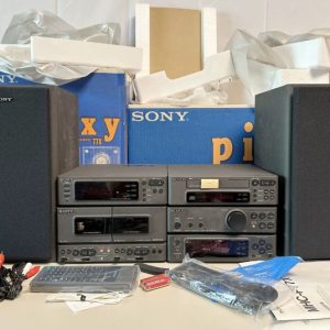 1989年索尼SONY MHC-P77X 磁带+CD+收音重型播放器