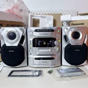 2001年松下PANASONIC NS77MD 磁带+MD+5碟CD+收音机