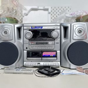 1999年爱华AIWA XR-H220MD 3碟CD+MD+2仓磁带20BIT机