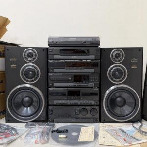 1992年胜利VICTOR DC-V7磁带+CD+黑胶旗舰组合录音机