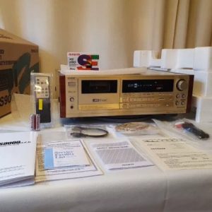 1991年爱华AIWA XK-S9000 磁带座机 终极录音机皇