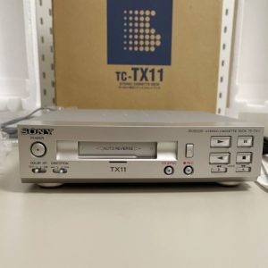 1997年索尼SONY TC-TX11 磁带卡座机 吸入式CD对录型