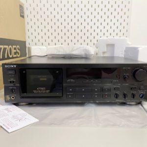 1991年索尼SONY TC-K770ES 磁带座机 超级旗舰录音机