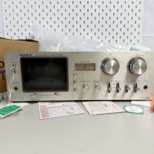 1977年索尼SONY VT-M5 示波器+电视+放大器+协调器