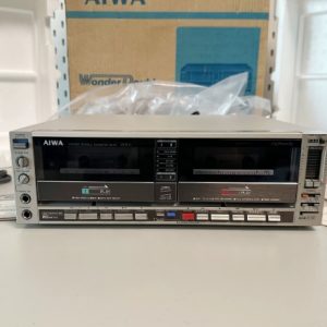 1982年爱华AIWA AD-WX11磁带卡座机 双卡双速录音机