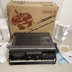 1975年胜利VICTOR CX50 磁带+收音+电视 便携一体机