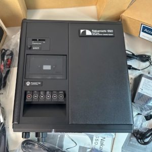 1977年中道NAKAMICHI 550 便携式磁带机 多性能机皇