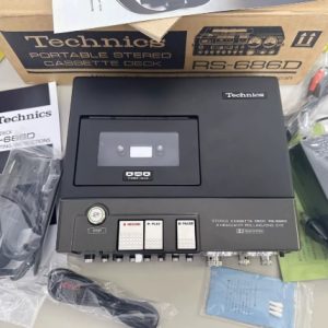 1977年松下TECHNICS RS686磁带录音机三磁头便携机皇
