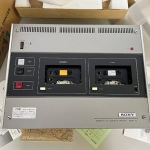 1979年索尼SONY CCP-11 磁带复制卡座 高速刻录机皇