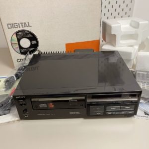 1982年索尼SONY CDP-101 旗舰座机 世界第一台CD机型